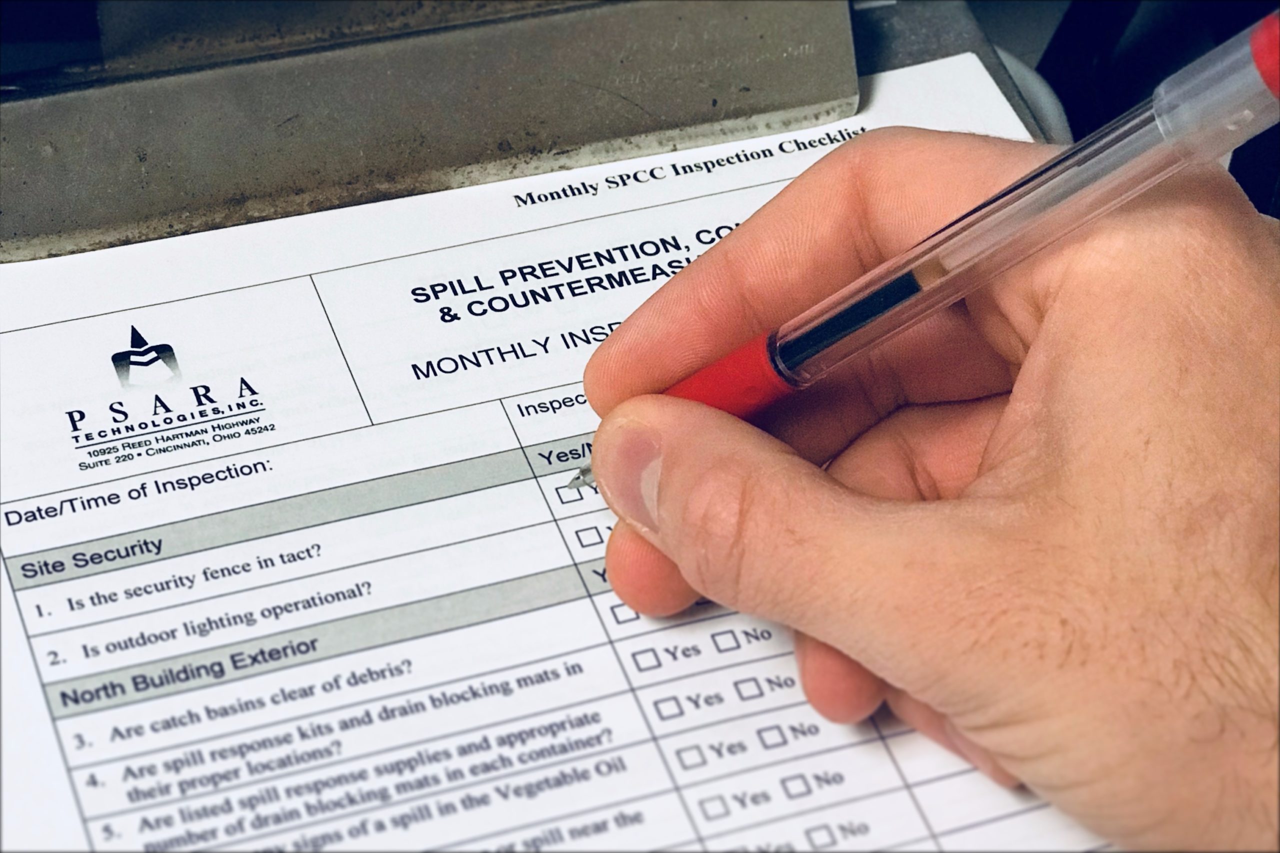 Spill Prevention Plan Template Master of Documents