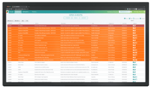 PlanTRAK Screen Example